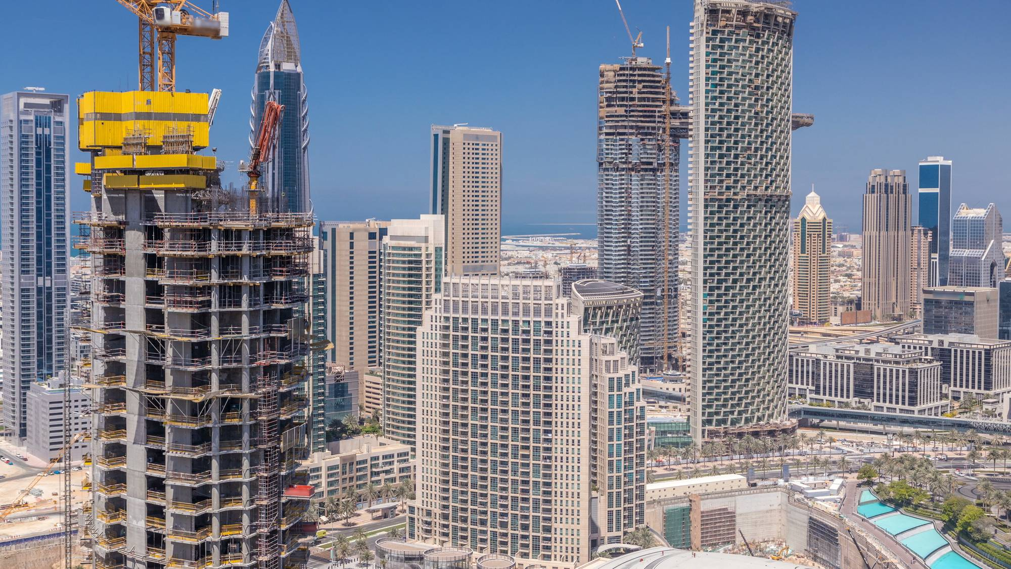 Sky Tower showcasing modern architecture in Abu Dhabi.